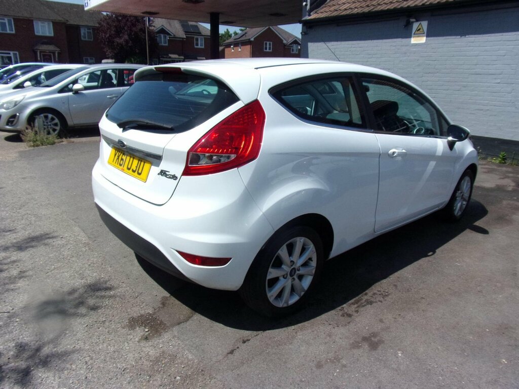 Ford Fiesta 1.25 Zetec YK61UJU White #3