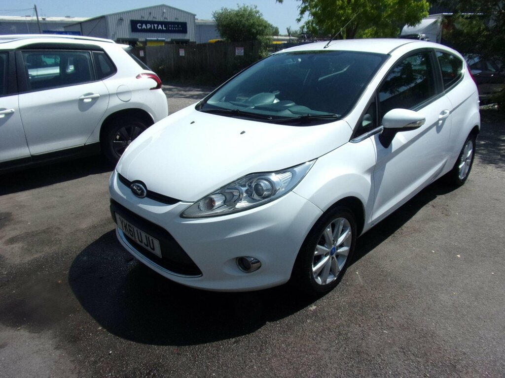 Ford Fiesta 1.25 Zetec YK61UJU White #6