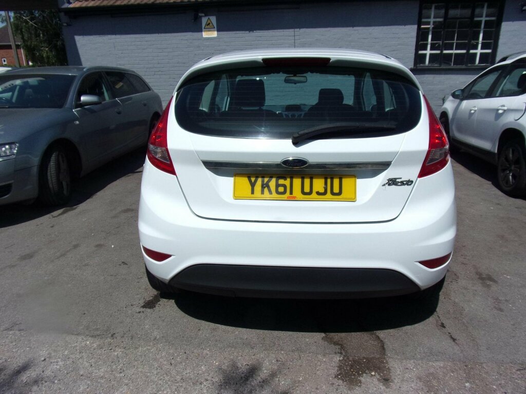 Ford Fiesta 1.25 Zetec YK61UJU White #4