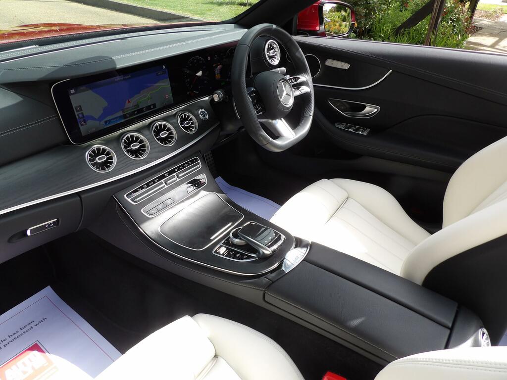 Mercedes-Benz E Class 2.0 E300h Mhev Amg Line Premium Cabriolet Pe KU23LZE Red #6