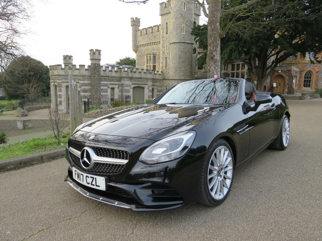 Mercedes-Benz SLC 2.1 Slc250d Amg Line Convertible G-tron Black