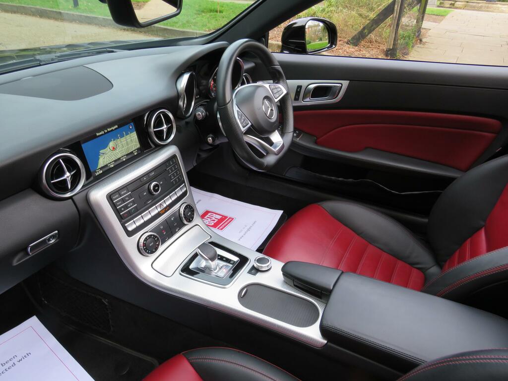 Mercedes-Benz SLC 2.1 Slc250d Amg Line Convertible G-tron Black #6