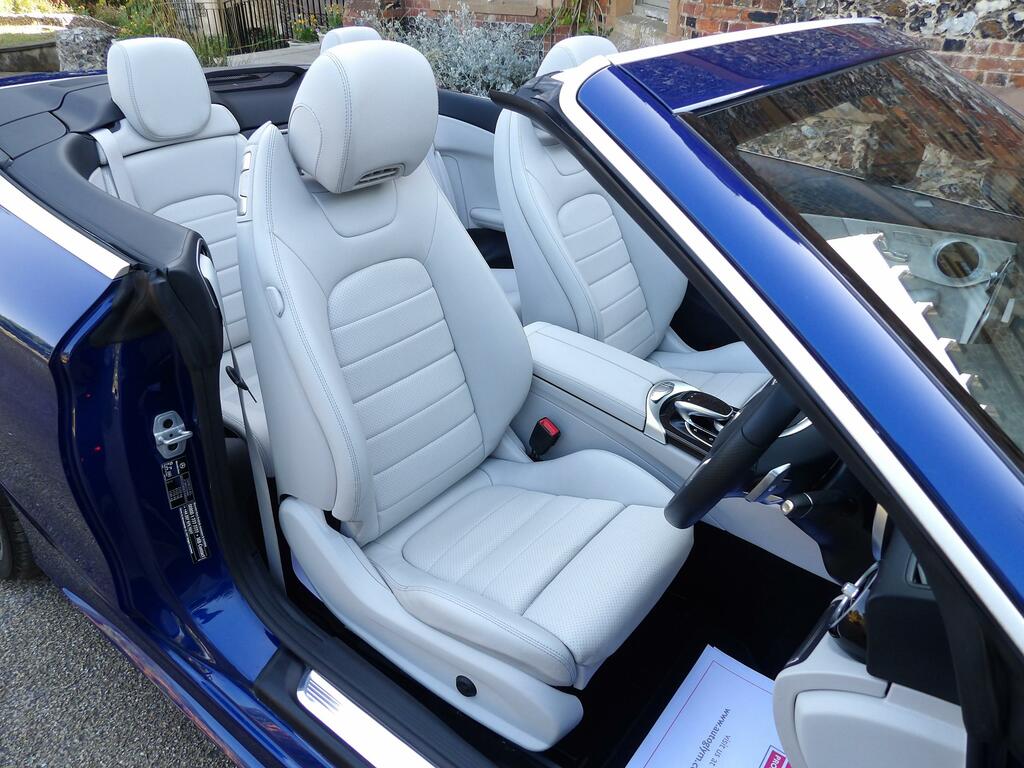 Mercedes-Benz C Class 2.1 C250d Amg Line Cabriolet G-tronic Blue #4
