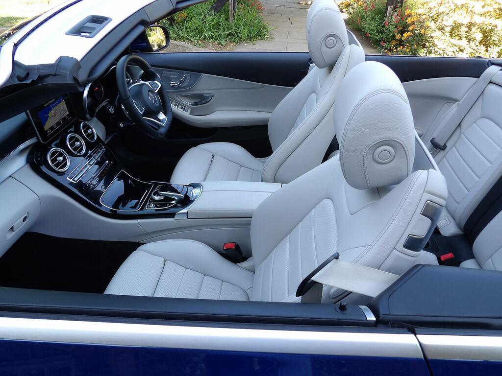 Mercedes-Benz C Class 2.1 C250d Amg Line Cabriolet G-tronic Blue #3