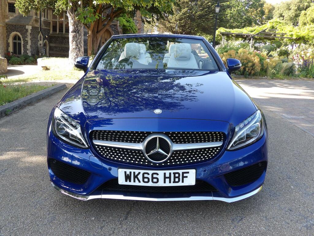 Mercedes-Benz C Class 2.1 C250d Amg Line Cabriolet G-tronic Blue #5