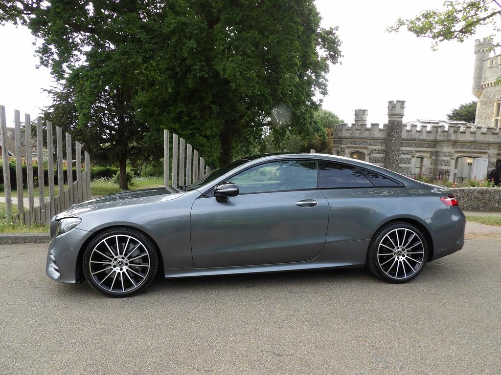 Mercedes-Benz E Class 2.0 E300 Amg Line Premium Plus Coupe HK68WKC Grey #4