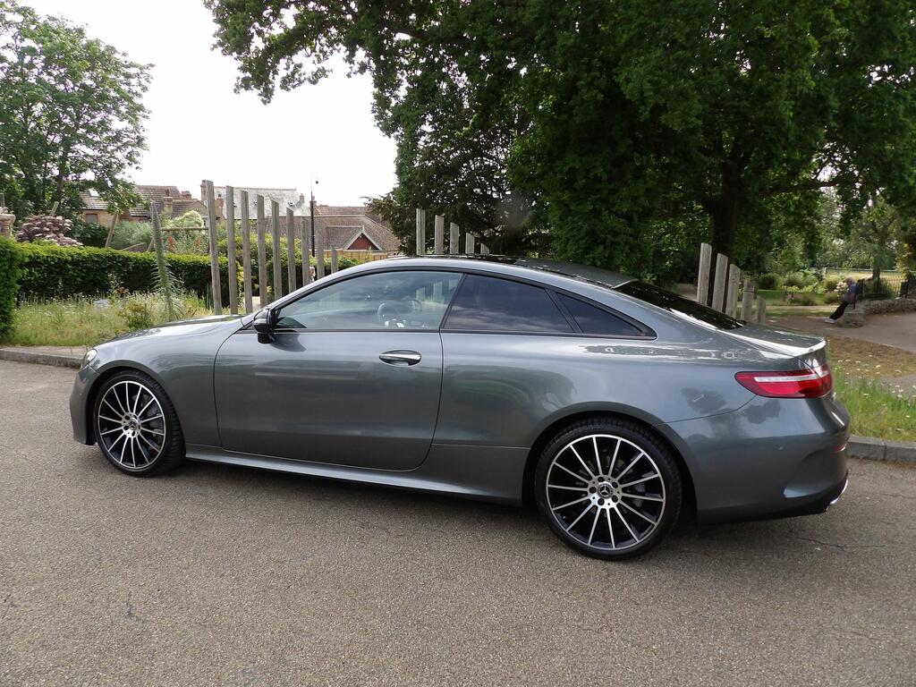 Mercedes-Benz E Class 2.0 E300 Amg Line Premium Plus Coupe HK68WKC Grey #6