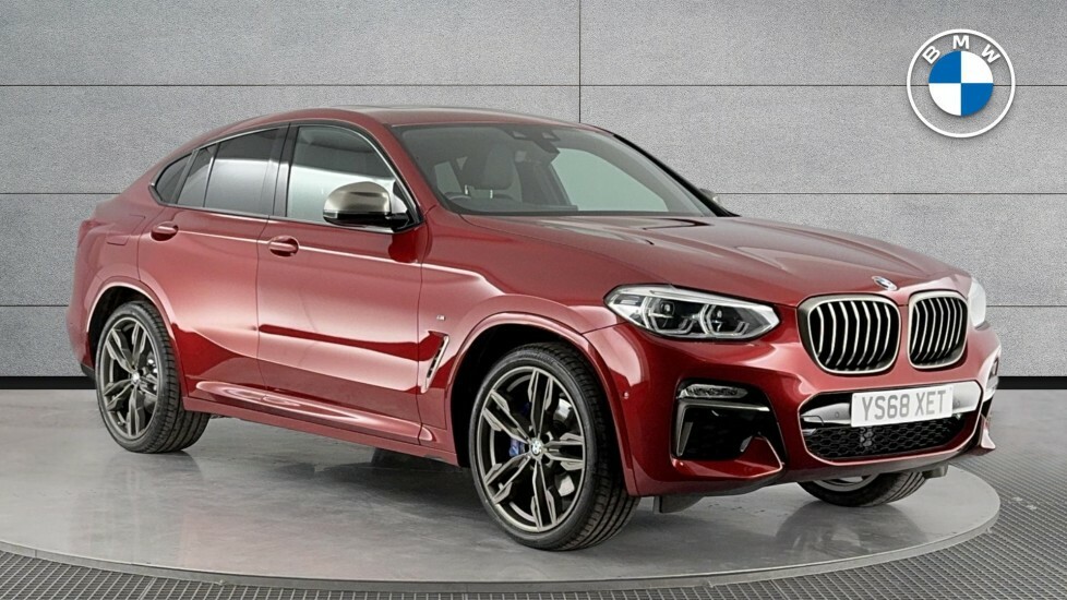 BMW X4 X4 M40d Red