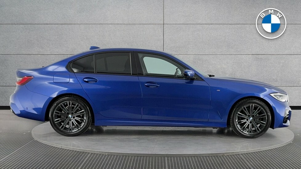 BMW 3 Series 320D Xdrive M Sport Saloon Blue #3