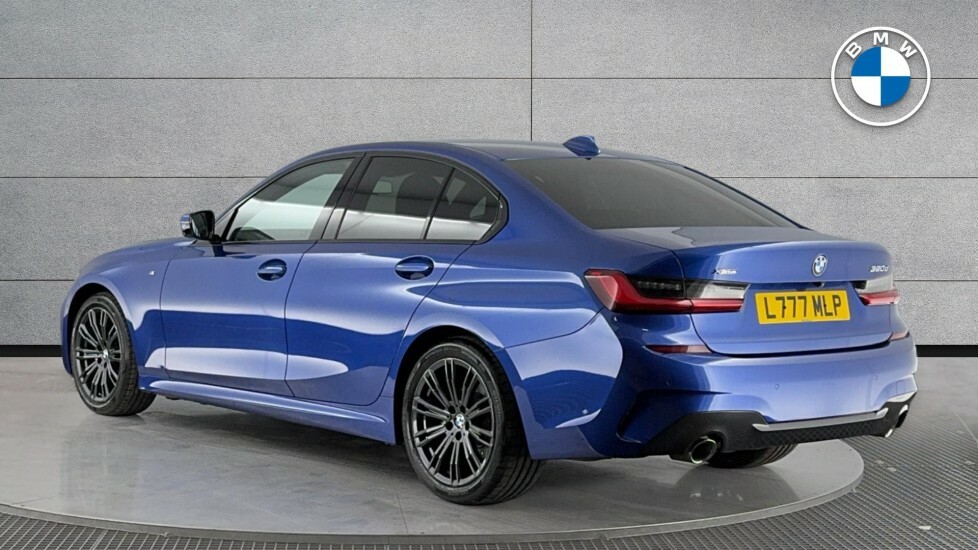 BMW 3 Series 320D Xdrive M Sport Saloon Blue #2