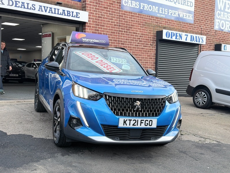 Peugeot 2008 Bluehdi Gt S S KT21FGO Blue #3