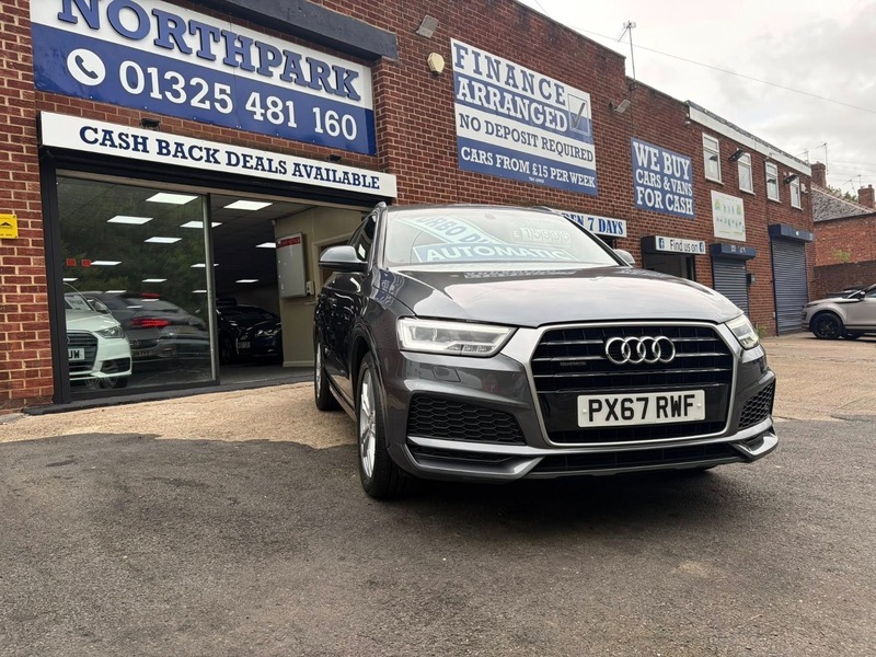 Audi Q3 Tdi Quattro S Line PX67RWF Grey #2