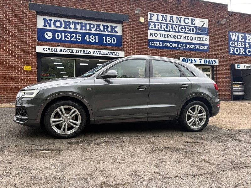 Audi Q3 Tdi Quattro S Line PX67RWF Grey #4