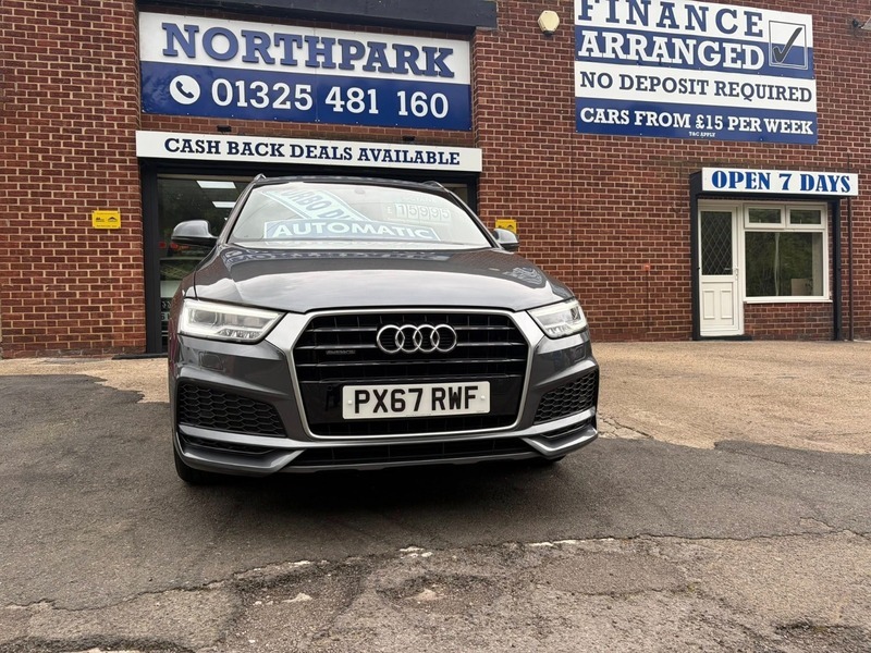 Audi Q3 Tdi Quattro S Line PX67RWF Grey #3