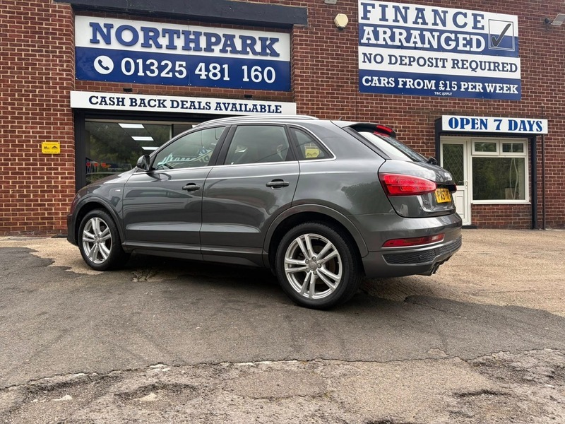 Audi Q3 Tdi Quattro S Line PX67RWF Grey #6