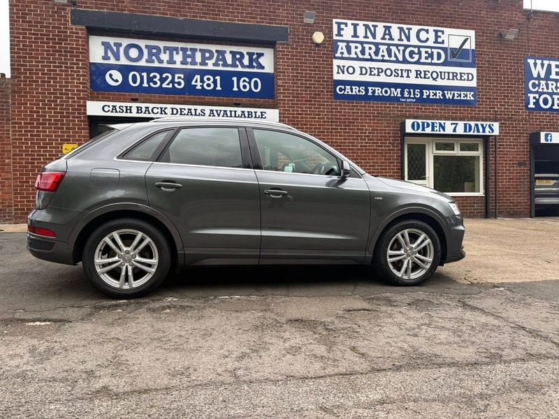 Audi Q3 Tdi Quattro S Line PX67RWF Grey #5