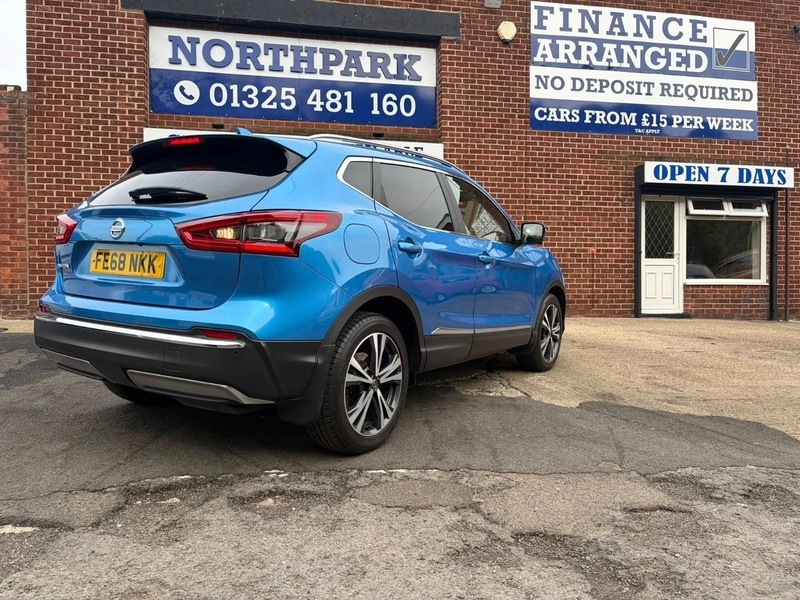 Nissan Qashqai Dci N-connecta Hatchback FE68NKK Blue #6