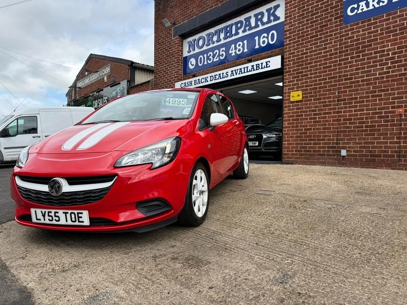 Vauxhall Corsa Sting Red
