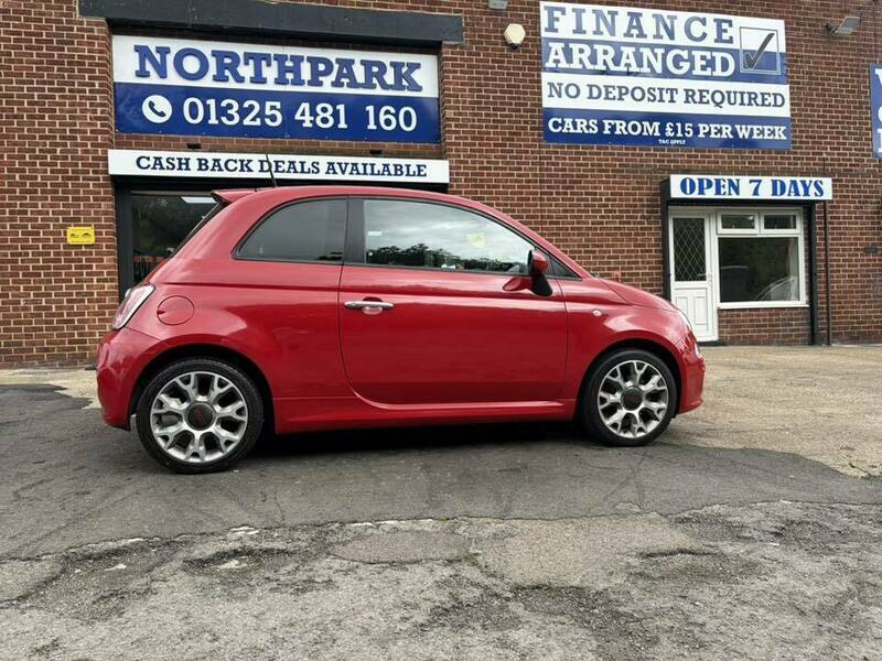 Fiat 500 S Red #5