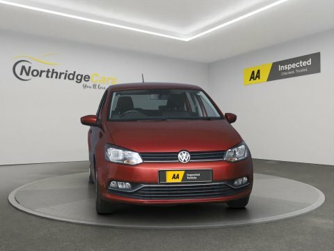 Volkswagen Polo 1.2 Tsi Bluemotion GY16UOC Red #2