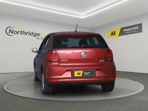 Volkswagen Polo 1.2 Tsi Bluemotion GY16UOC Red #4