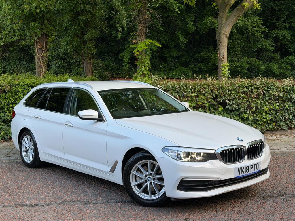 BMW 5 Series 2.0 520D Se Touring Euro 6 Ss VK18PTO White #5