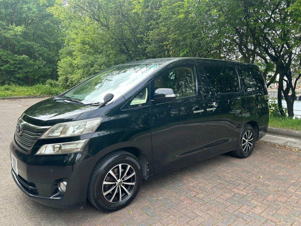 Toyota Vellfire Mpv Black #4