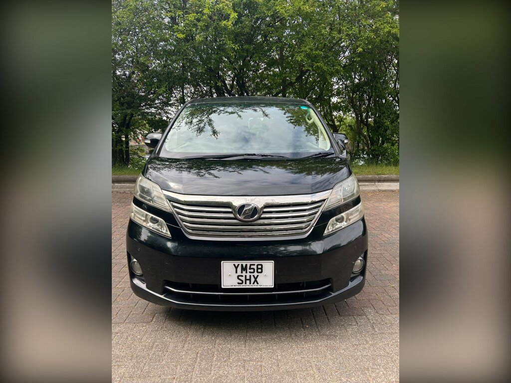 Toyota Vellfire Mpv Black #6