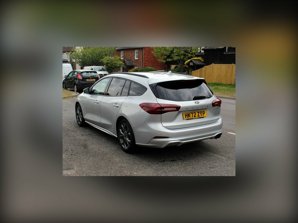 Ford Focus 1.0T Ecoboost Mhev St-line Edition Estate Petr HK72ZTP Silver #2