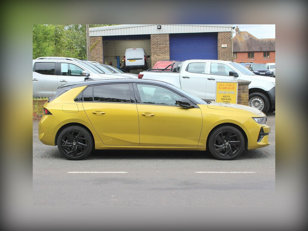 Vauxhall Astra 1.2 Turbo Gs Hatchback Euro 6 S GV24YDY Yellow #6