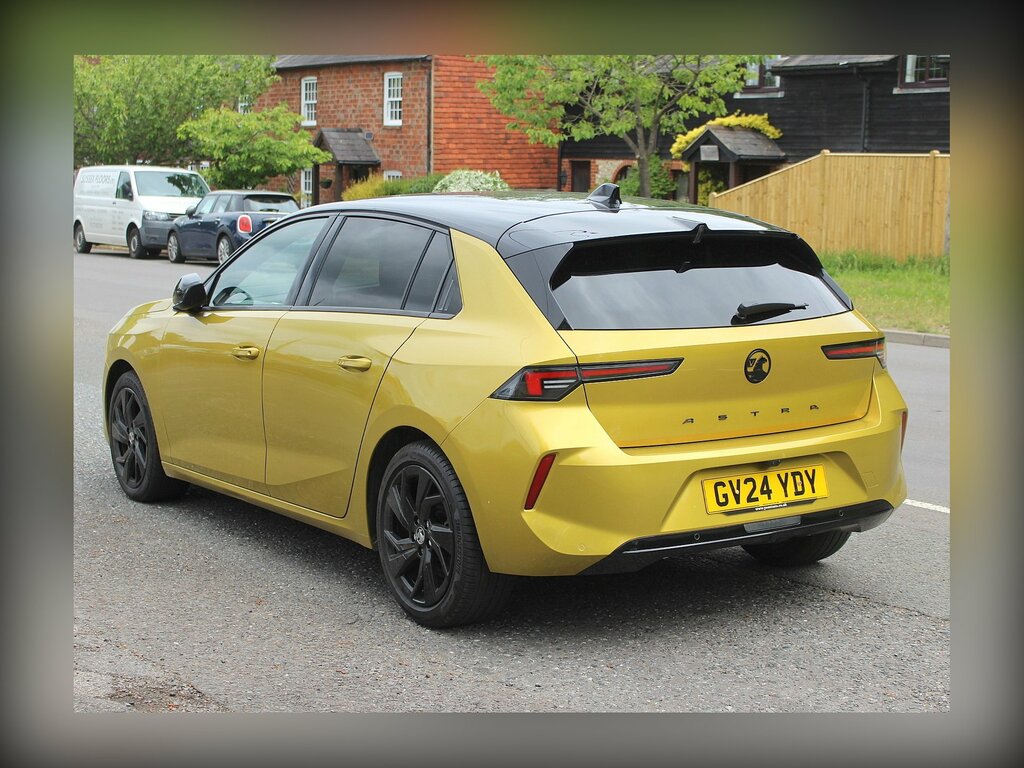 Vauxhall Astra 1.2 Turbo Gs Hatchback Euro 6 S GV24YDY Yellow #2