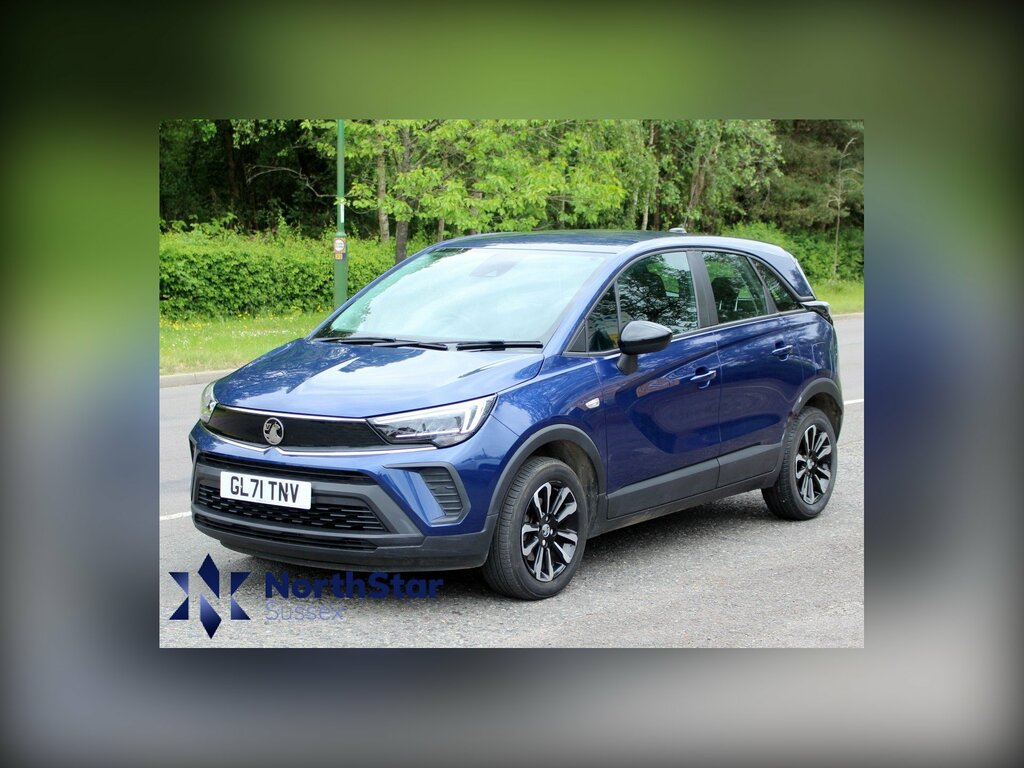 Vauxhall Crossland 1.2 Turbo Se Edition Suv Euro 6 Blue