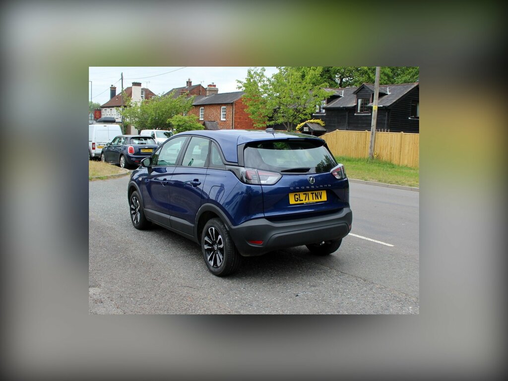 Vauxhall Crossland 1.2 Turbo Se Edition Suv Euro 6 GL71TNV Blue #4