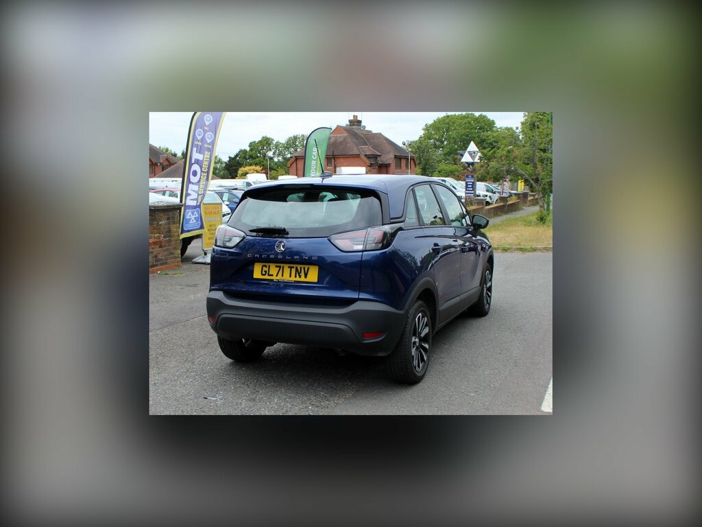 Vauxhall Crossland 1.2 Turbo Se Edition Suv Euro 6 GL71TNV Blue #6