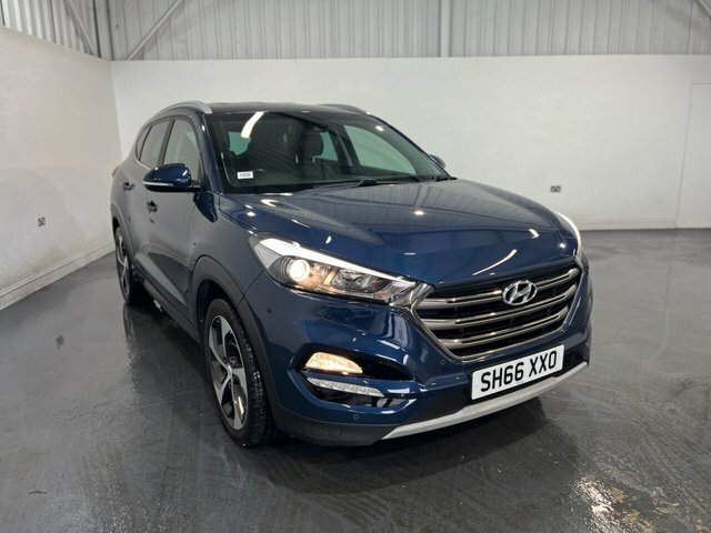 Hyundai Tucson 2.0 Crdi Premium Suv 4Wd Euro 6 Blue