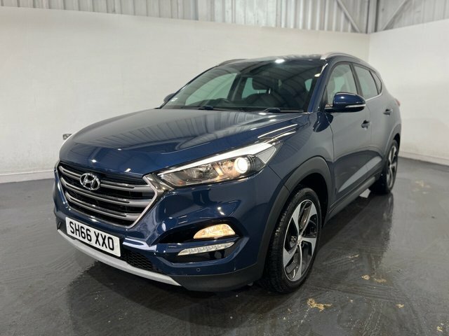 Hyundai Tucson 2.0 Crdi Premium Suv 4Wd Euro 6 Blue #3
