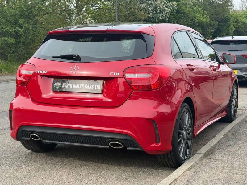 Mercedes-Benz A Class A180 Cdi Blueefficiency Amg Sport - 2013 13 Red #4