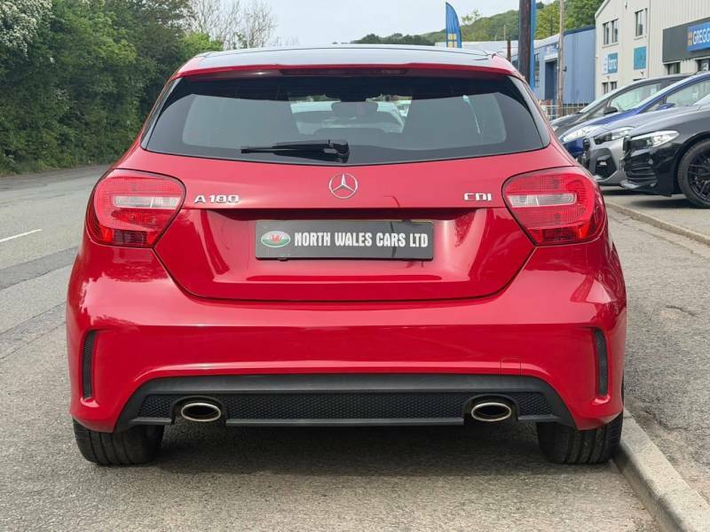 Mercedes-Benz A Class A180 Cdi Blueefficiency Amg Sport - 2013 13 Red #6