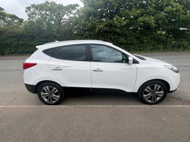Hyundai Ix35 1.7 Crdi Blue Drive Premium Leather 2Wd - 20 M70PEM White #5