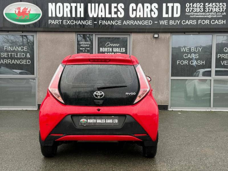 Toyota Aygo 1.0 Vvt-i X-play - 2016 66 YA66OEH Red #6
