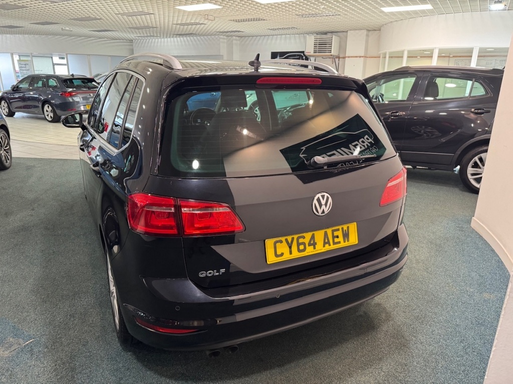 Volkswagen Golf SV 2.0 Tdi Gt Dsg Black #5