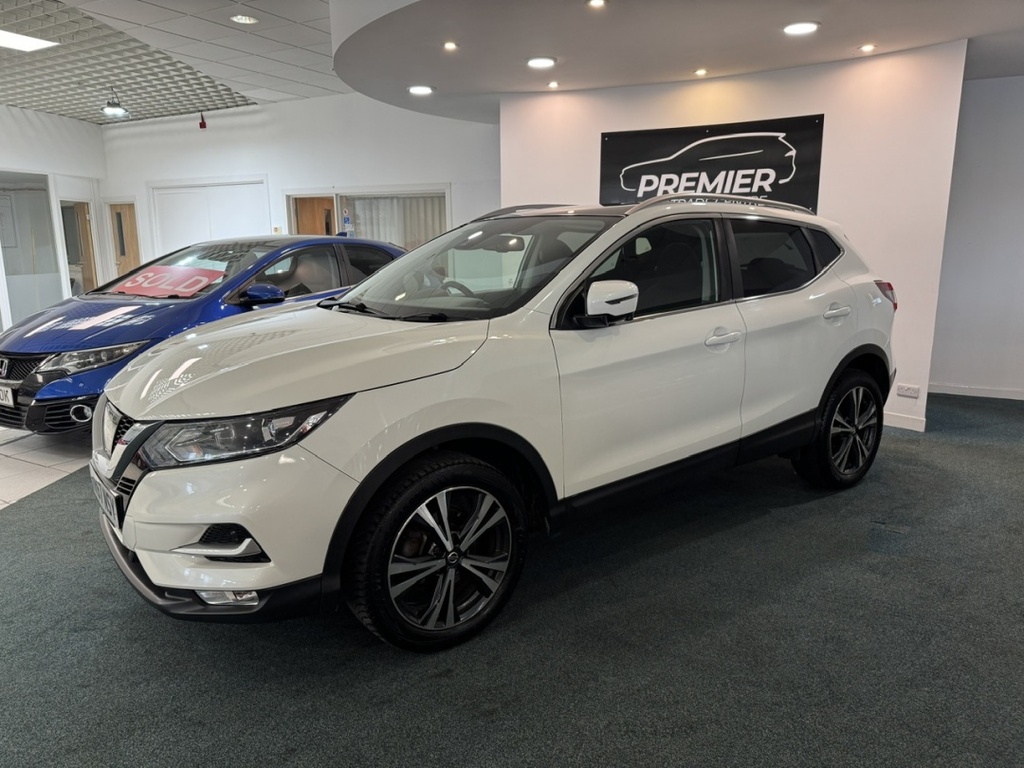 Nissan Qashqai 1.5 Dci N-connecta KR67NSY White #2