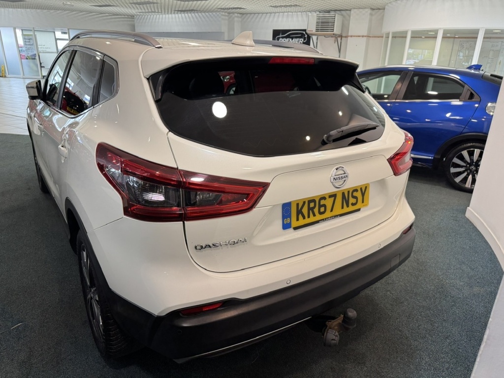Nissan Qashqai 1.5 Dci N-connecta KR67NSY White #5