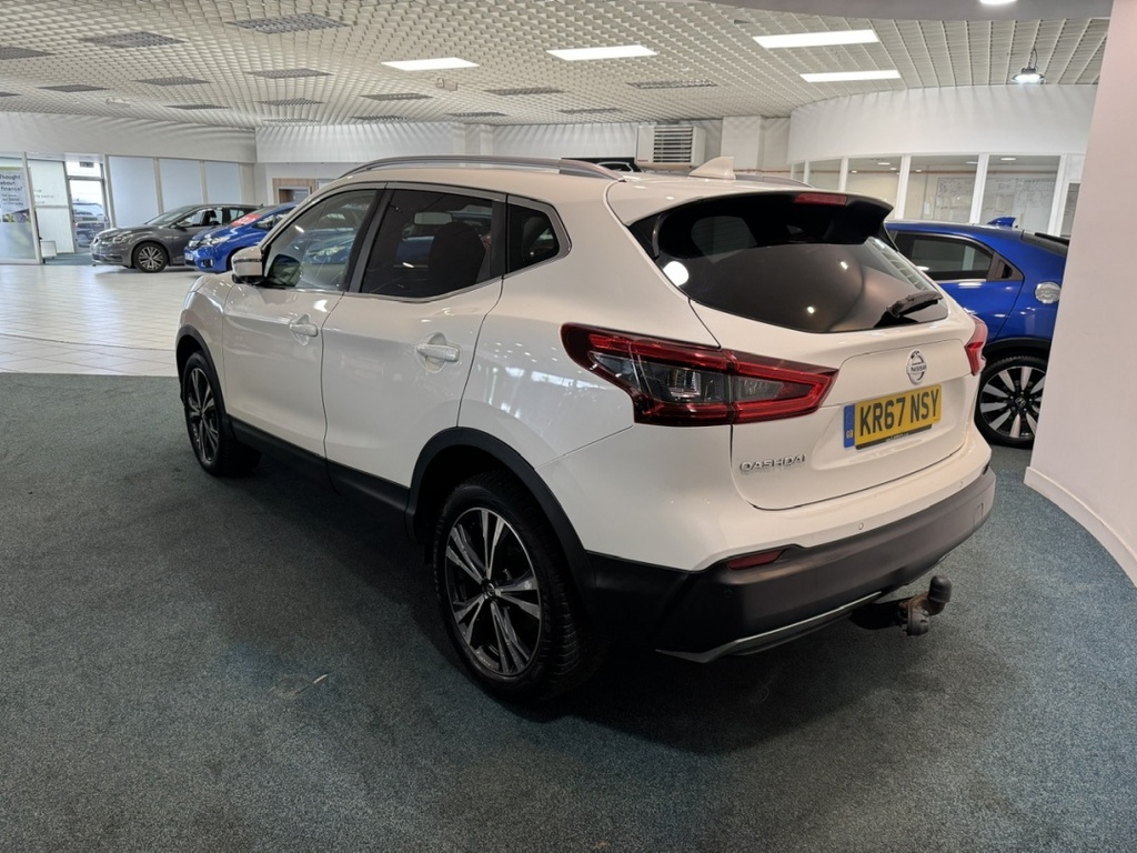 Nissan Qashqai 1.5 Dci N-connecta KR67NSY White #4