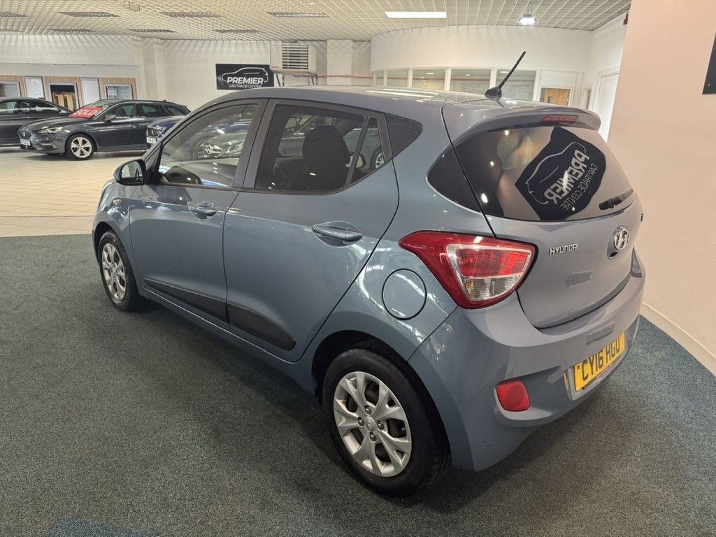 Hyundai I10 1.0 Go Edition CY16HGU Blue #4