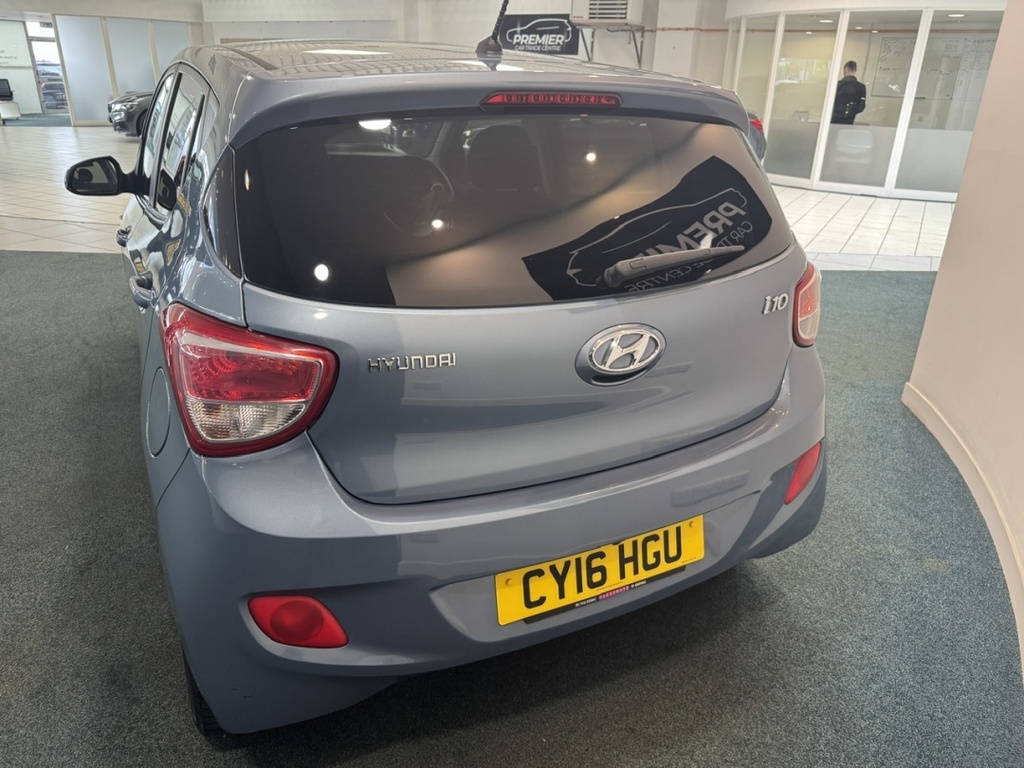 Hyundai I10 1.0 Go Edition CY16HGU Blue #5