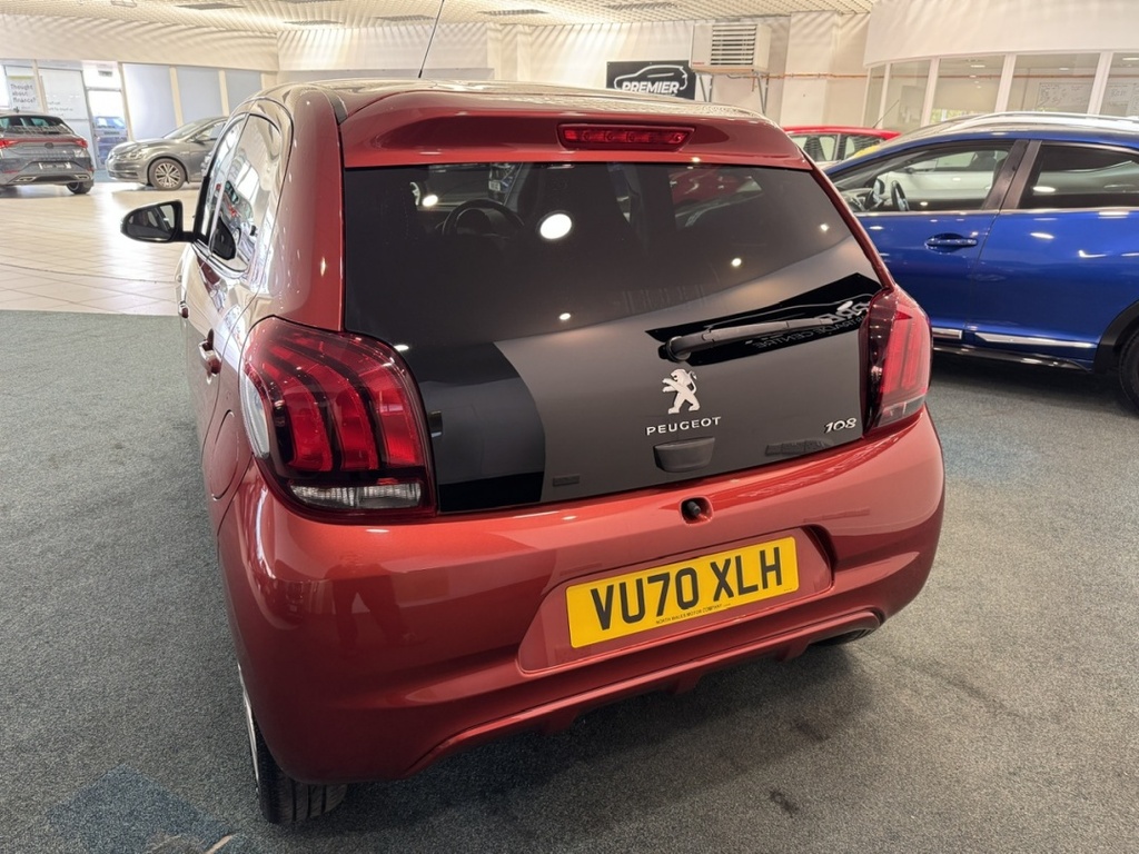 Peugeot 108 1.0 72 Active VU70XLH Red #5
