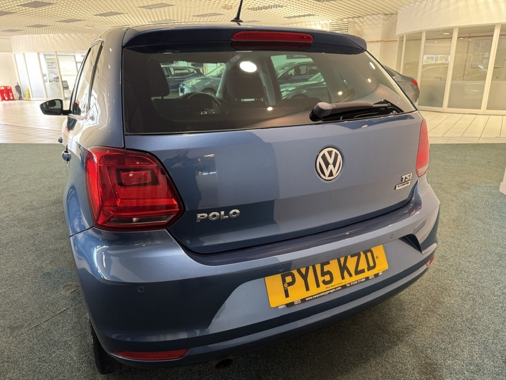 Volkswagen Polo 1.2 Tsi 110 Sel PY15KZD Blue #5