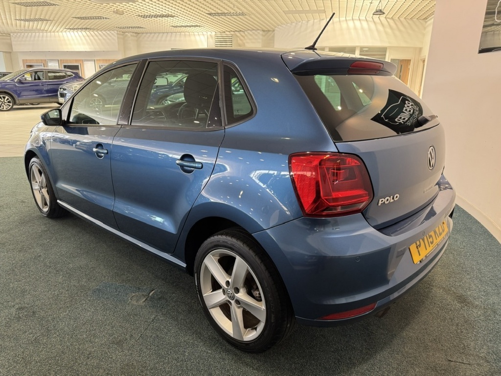 Volkswagen Polo 1.2 Tsi 110 Sel PY15KZD Blue #4