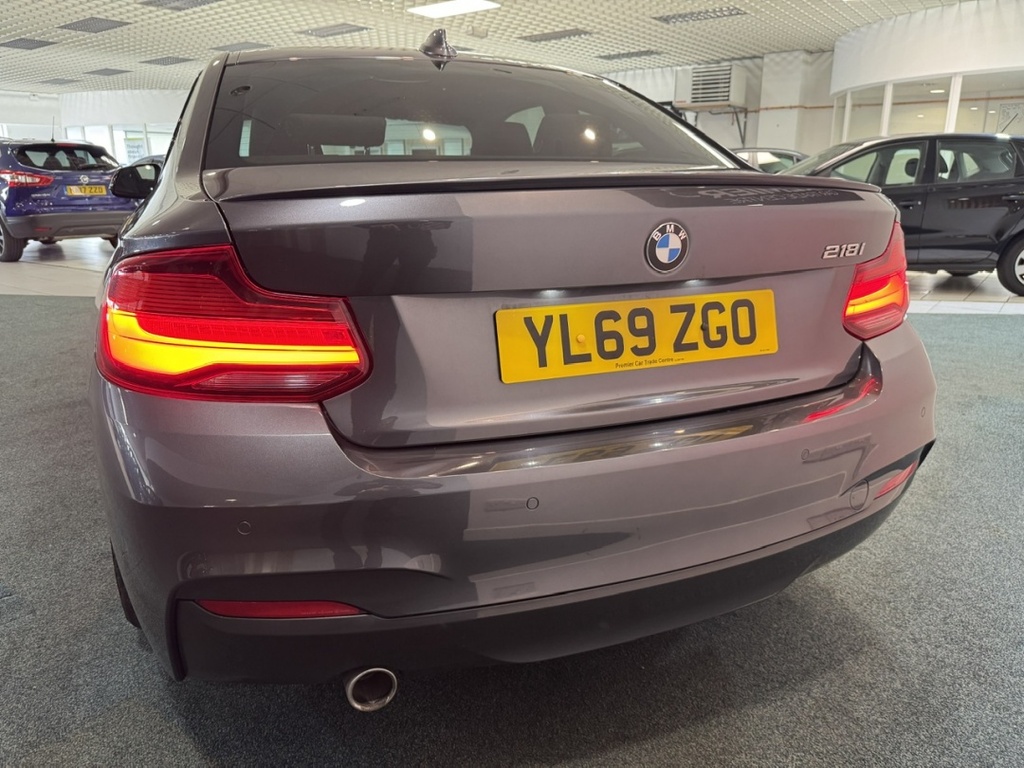 BMW 2 Series 218I M Sport Nav Step YL69ZGO Grey #5